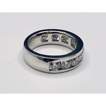 Cooper Jewelers Platinum Round Chanel Band R101