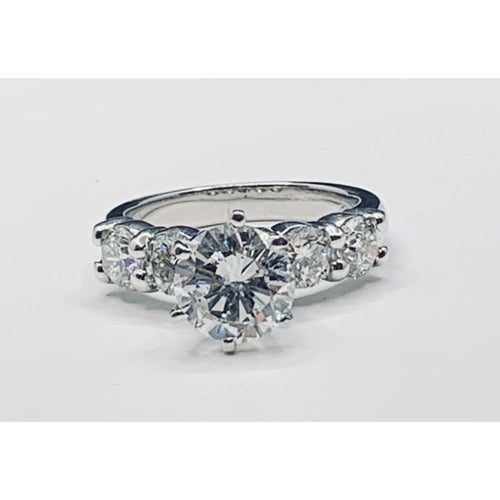 Cooper Jewelers Round Diamonds in 14K White Gold Engagement